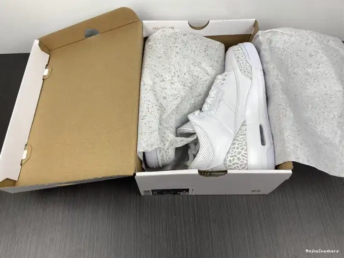MaikeSneakers White' Retro PS 429487-111 Jordan 3 'Triple Air 0519